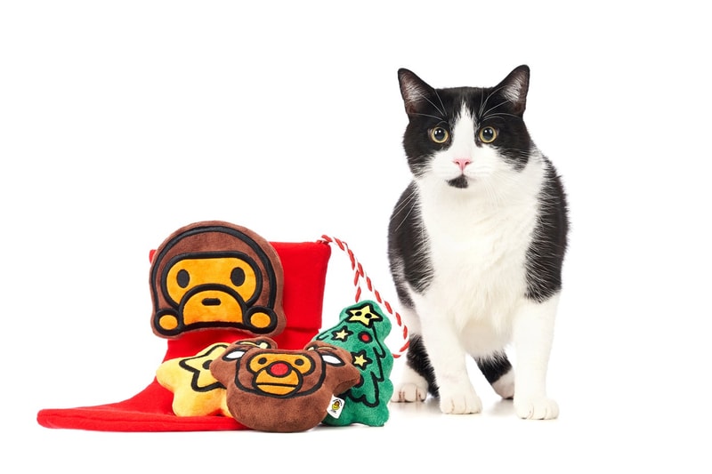 貓奴再注意！A BATHING APE® 推出 Baby Milo 寵物配件系列第二回登場