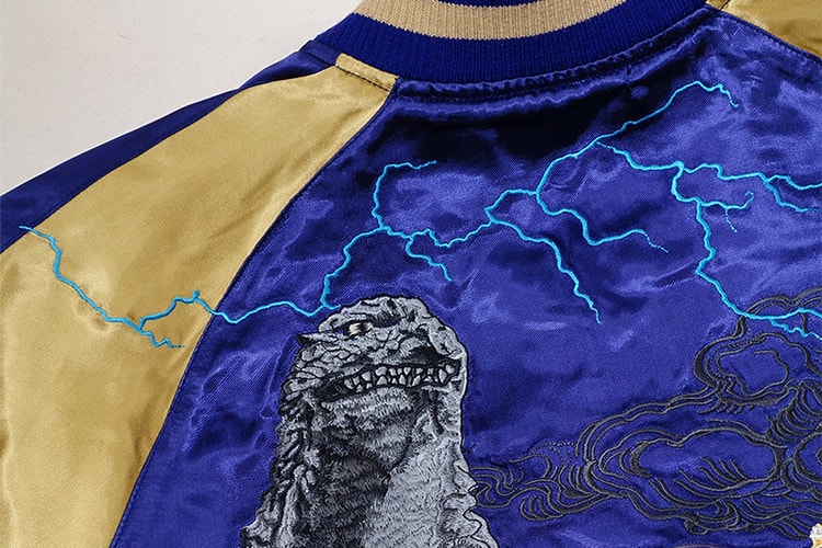 日本 GODZILLA 推出全新哥斯拉橫須賀刺繡外套