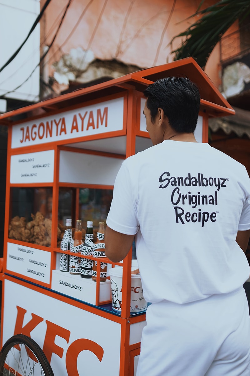 要趣就趣－KFC 攜手洛杉磯品牌 SANDALBOYZ 推出聯乘服飾