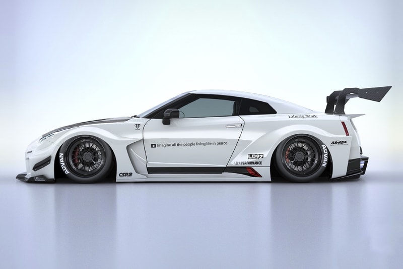 Liberty Walk 打造 Nissan GT-R 全新車身寬體套件