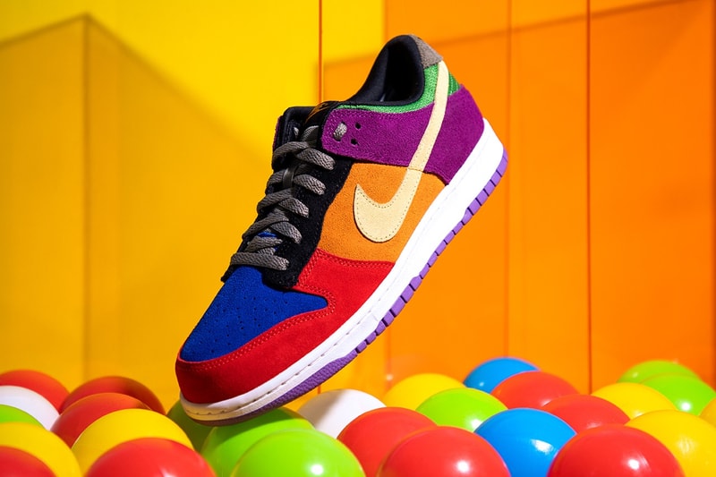 HYPEBEAST 打造 Nike Dunk Low「Viotech」經典復刻鞋款圖輯