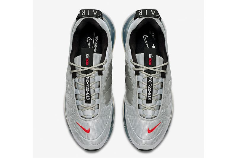 Nike Air MX 720-818 最新配色「Silver Bullet」發佈