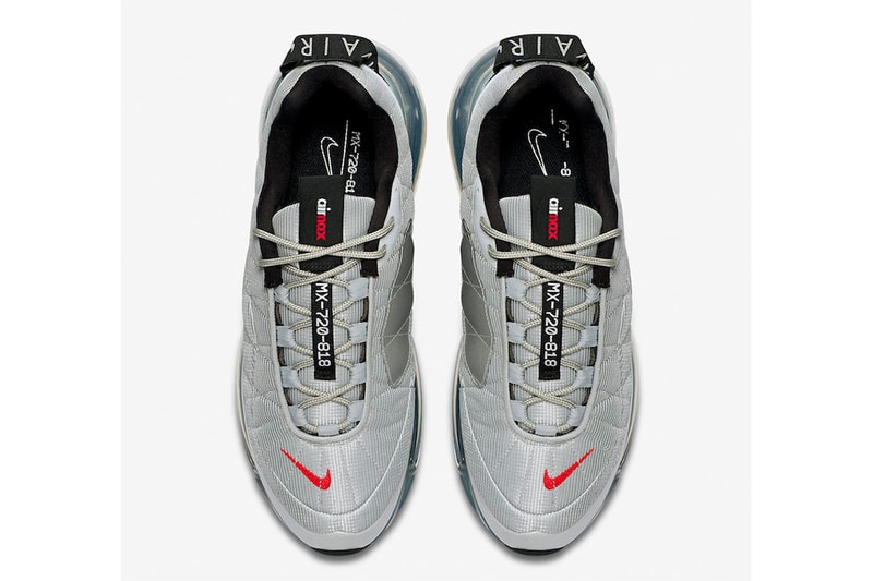 Nike Air MX 720-818 最新配色「Silver Bullet」發佈