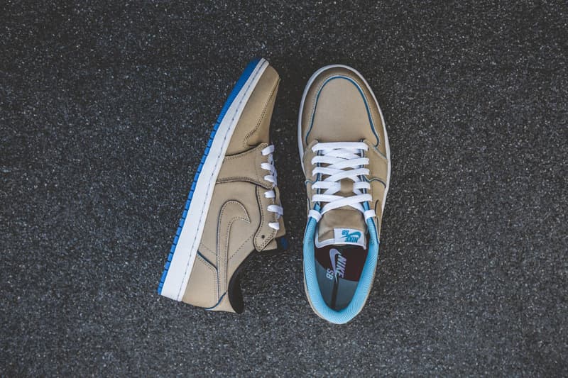 近賞 Nike SB x Air Jordan 1 Low 全新聯名配色「Desert Ore」
