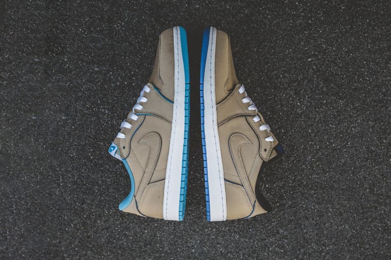 近賞 Nike SB x Air Jordan 1 Low 全新聯名配色「Desert Ore」