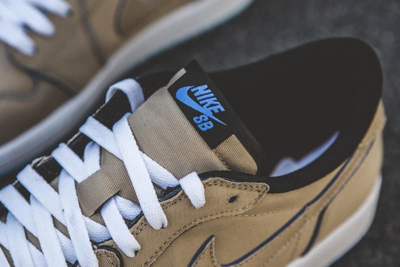 近賞 Nike SB x Air Jordan 1 Low 全新聯名配色「Desert Ore」