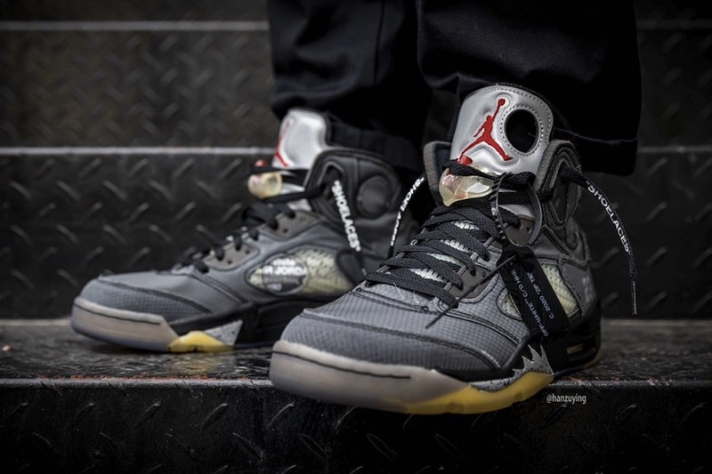 Off-White™ x Air Jordan 5 全新聯名圖輯釋出