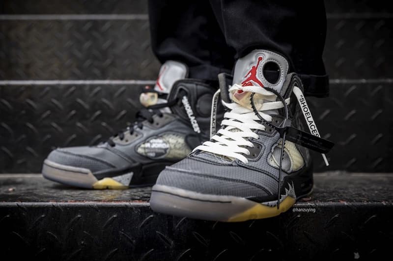 Off-White™ x Air Jordan 5 全新聯名圖輯釋出