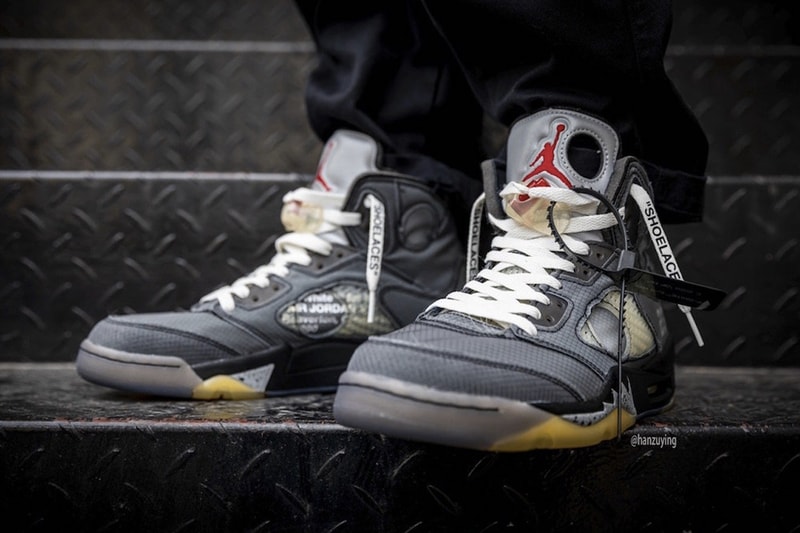 Off-White™ x Air Jordan 5 全新聯名圖輯釋出