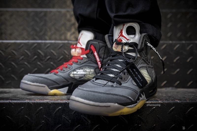 Off-White™ x Air Jordan 5 全新聯名圖輯釋出