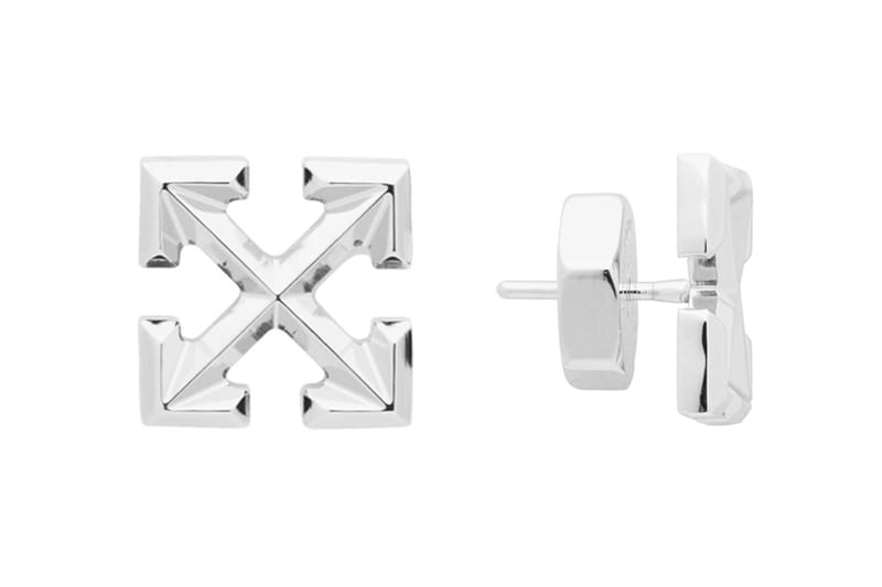 Off-White™ 推出全新 Arrows 銀色耳環