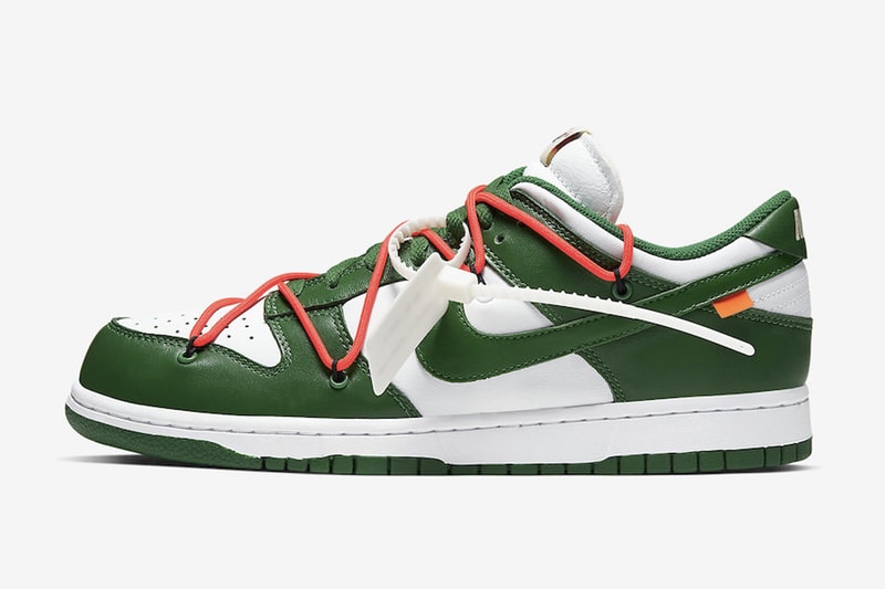 Off-White™ x Nike Dunk Low 最新聯名鞋款官方圖輯正式公開