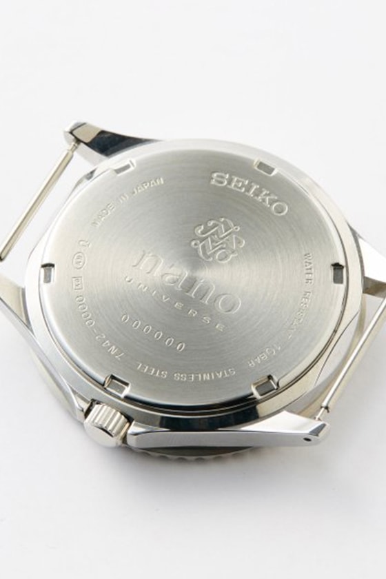 Seiko x nano・universe 攜手打造別注復古潛水軍錶