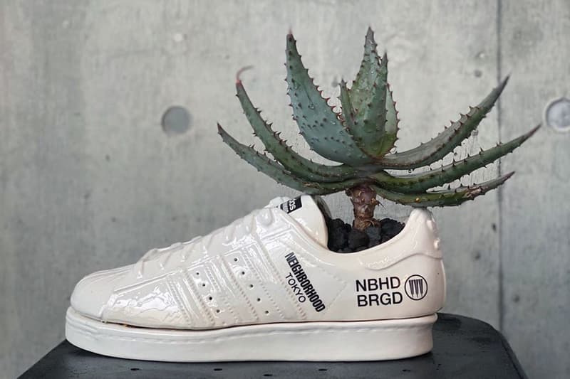 Specimen Research Laboratory 推出「AloeDIDAS」陶瓷球鞋花盆