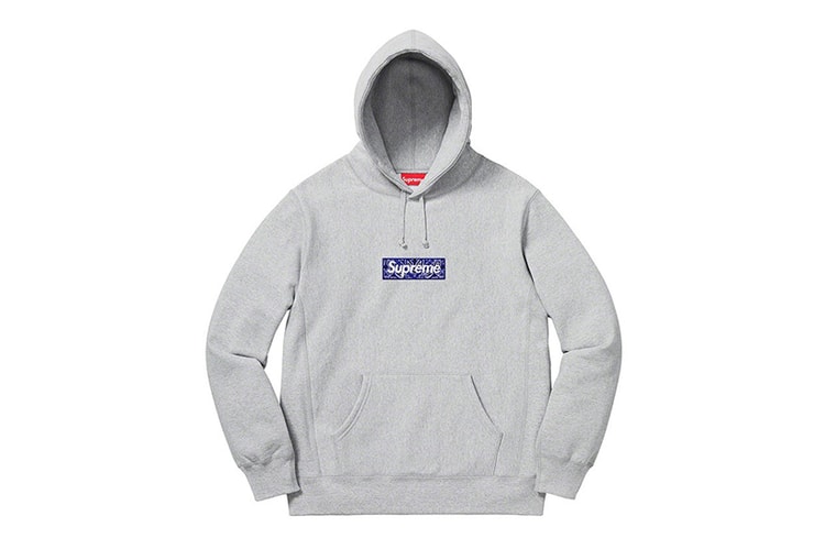 Supreme 2019 秋冬系列全新 Bandana Box Logo 連帽衛衣正式發佈