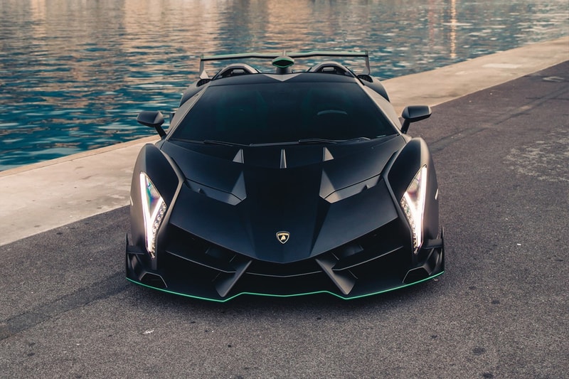極罕 2015 年 Lamborghini Veneno Roadster 即將展開拍賣