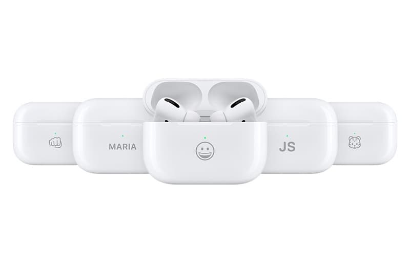 Apple 推出 AirPods 充電盒免費雕刻 Emojis 圖樣服務