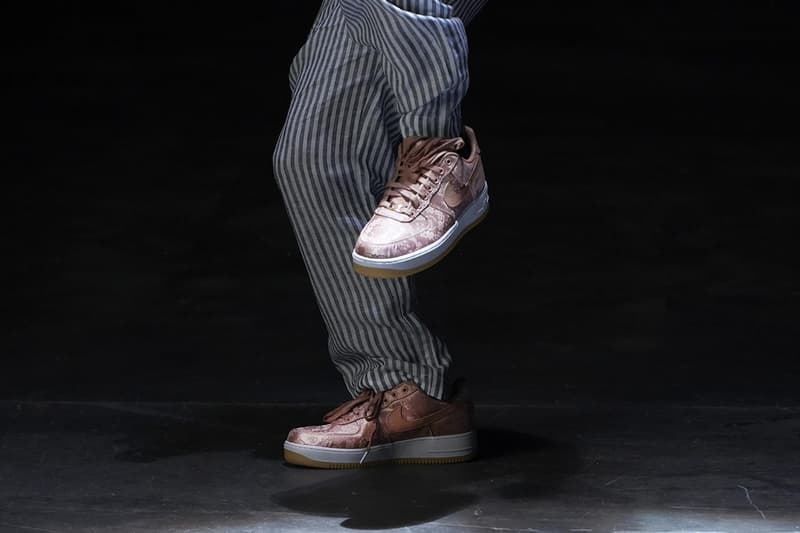 CLOT x Nike Air Force 1「Rose Gold Silk」鞋款官方發佈