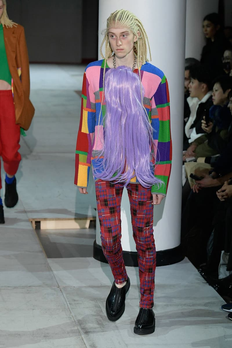 巴黎時裝周 - COMME des GARÇONS HOMME PLUS 2020 秋冬系列時裝大秀