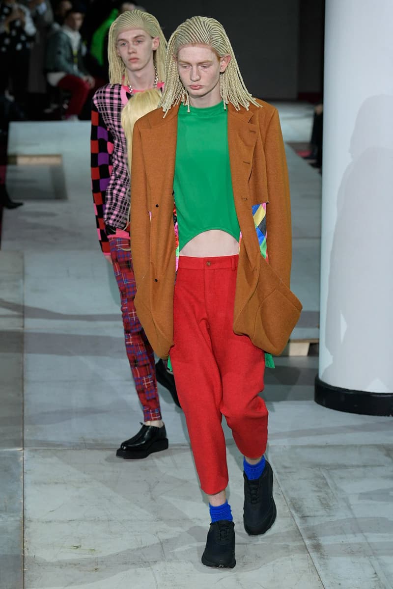 巴黎時裝周 - COMME des GARÇONS HOMME PLUS 2020 秋冬系列時裝大秀