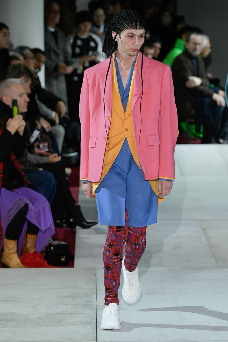 巴黎時裝周 - COMME des GARÇONS HOMME PLUS 2020 秋冬系列時裝大秀