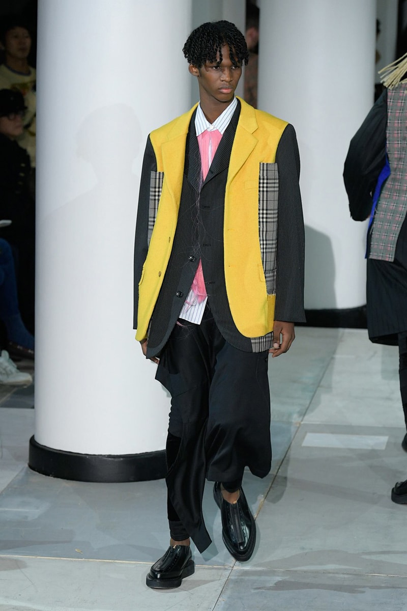 巴黎時裝周 - COMME des GARÇONS HOMME PLUS 2020 秋冬系列時裝大秀