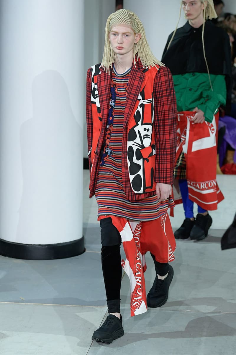 巴黎時裝周 - COMME des GARÇONS HOMME PLUS 2020 秋冬系列時裝大秀