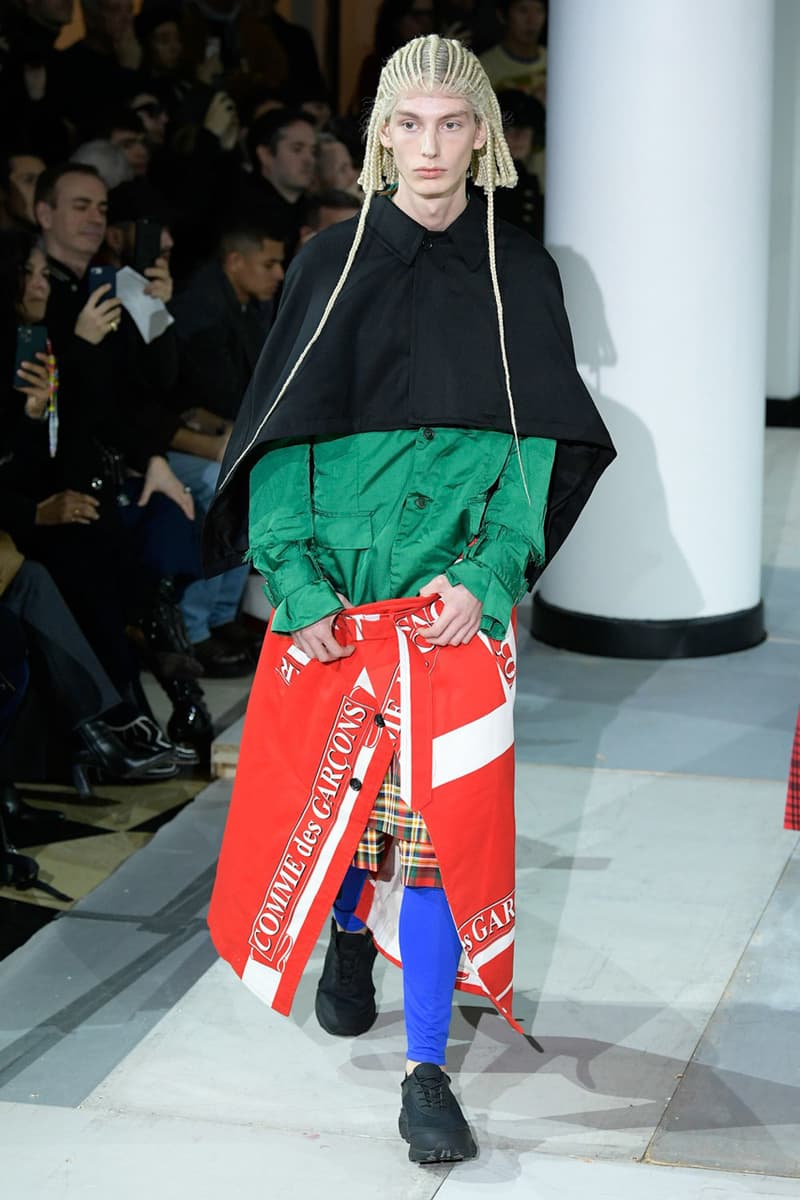 巴黎時裝周 - COMME des GARÇONS HOMME PLUS 2020 秋冬系列時裝大秀