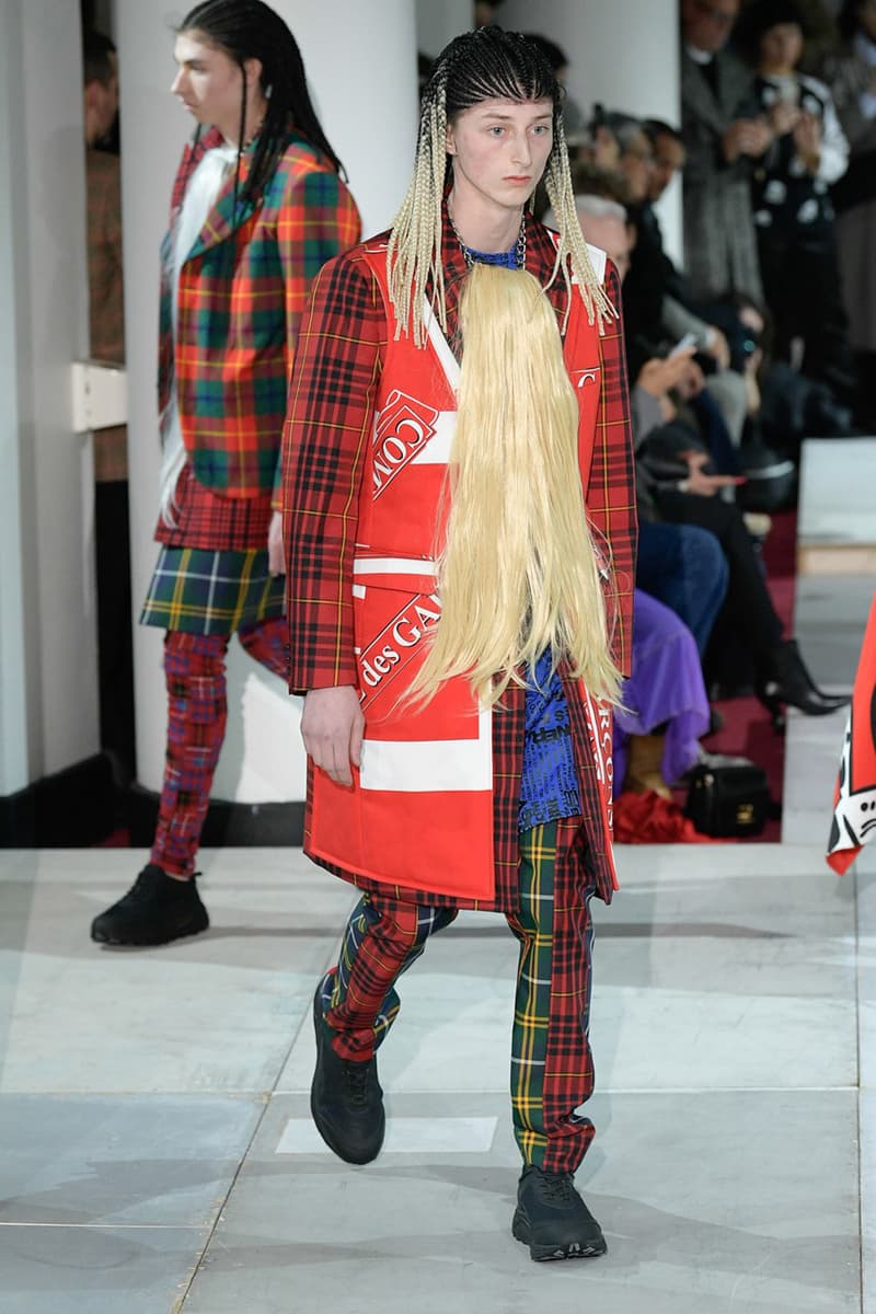 巴黎時裝周 - COMME des GARÇONS HOMME PLUS 2020 秋冬系列時裝大秀