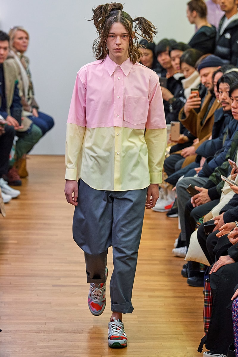 巴黎時裝周 - COMME des GARÇONS SHIRT 2020 秋冬系列時裝大秀