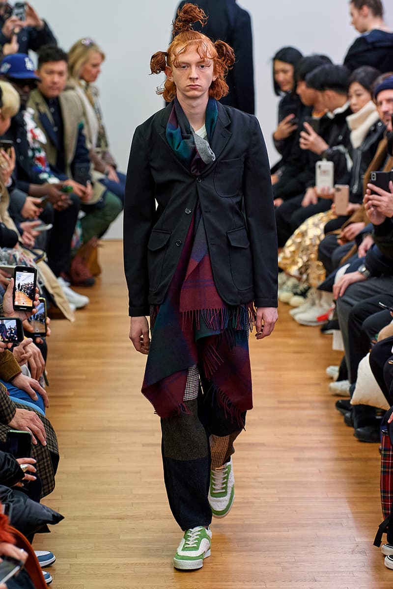 巴黎時裝周 - COMME des GARÇONS SHIRT 2020 秋冬系列時裝大秀