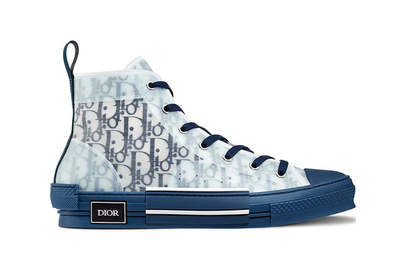 Dior B23 高筒運動鞋全新配色「Bleu」上架