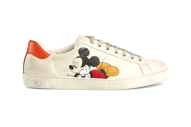 Gucci x Disney 最新聯乘 Mickey Mouse 主題鞋款系列發佈