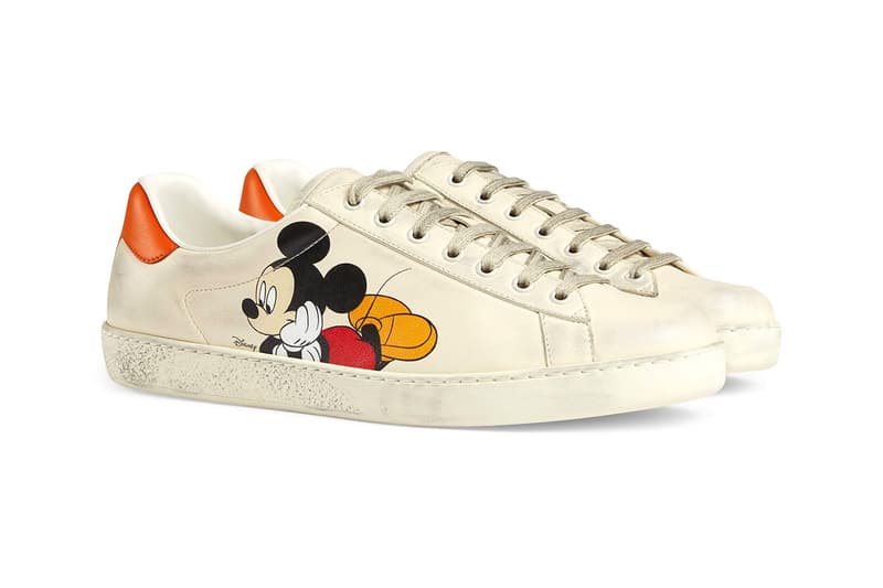 Gucci x Disney 最新聯乘 Mickey Mouse 主題鞋款系列發佈