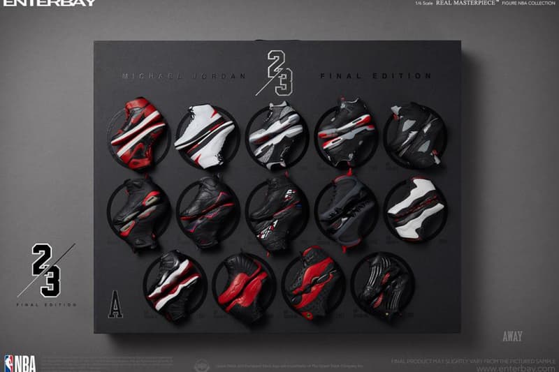 ENTERBAY 全新「Michael Jordan 客場終極版」1:6 限量珍藏版人偶即將發佈