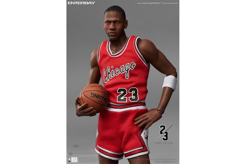 ENTERBAY 全新「Michael Jordan 客場終極版」1:6 限量珍藏版人偶即將發佈