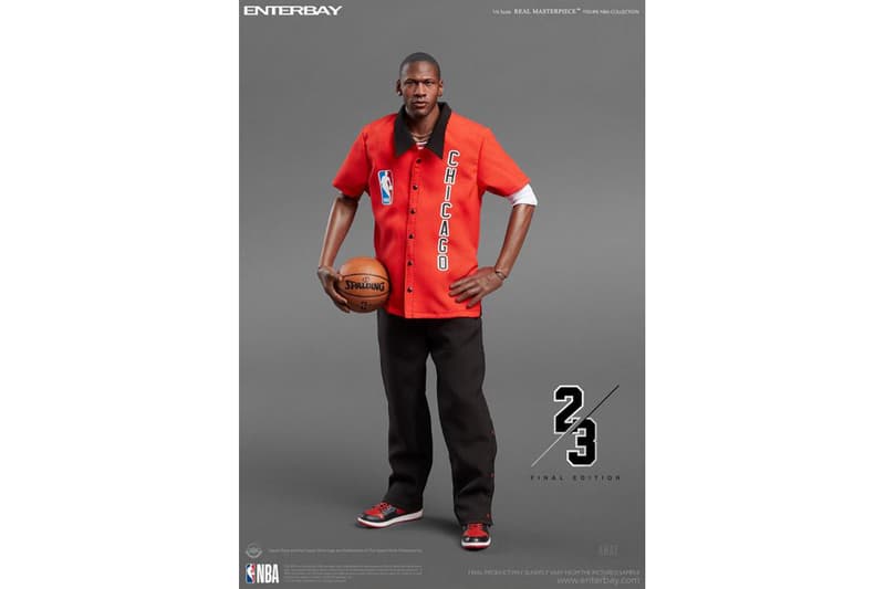 ENTERBAY 全新「Michael Jordan 客場終極版」1:6 限量珍藏版人偶即將發佈