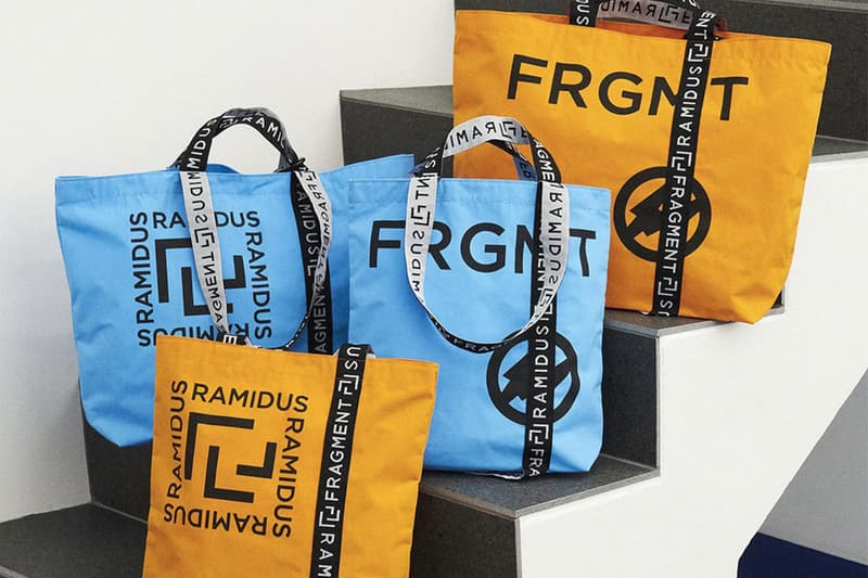 fragment design x RAMIDUS 攜手打造工業材質別注袋款