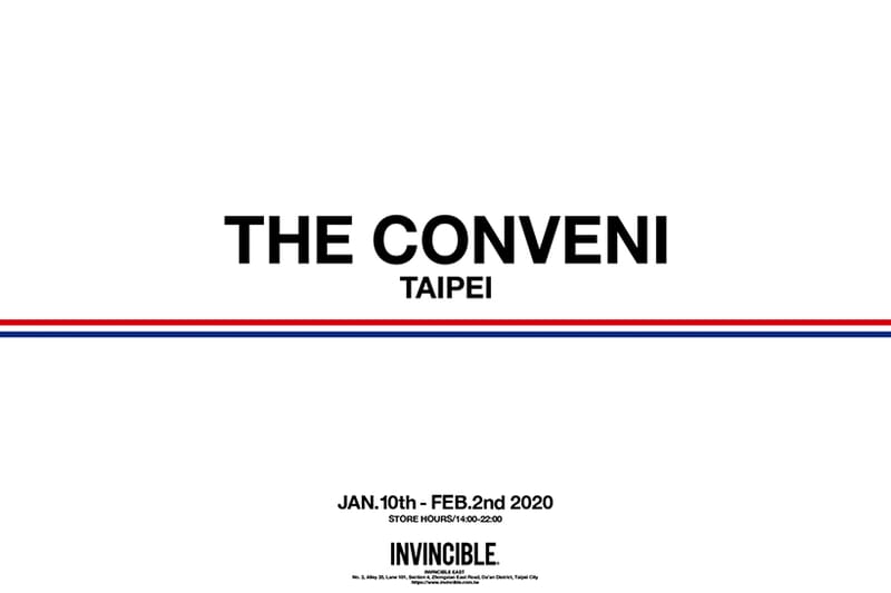 店址同步公開！HYPEBEAST 獨家預覽 INVINCIBLE for「THE CONVENI」台北 Pop-Up 限定商品