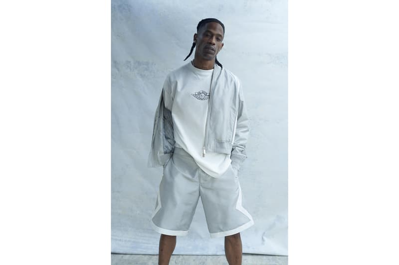 Travis Scott 着用演繹 Jordan Brand x Dior「Air Dior」系列