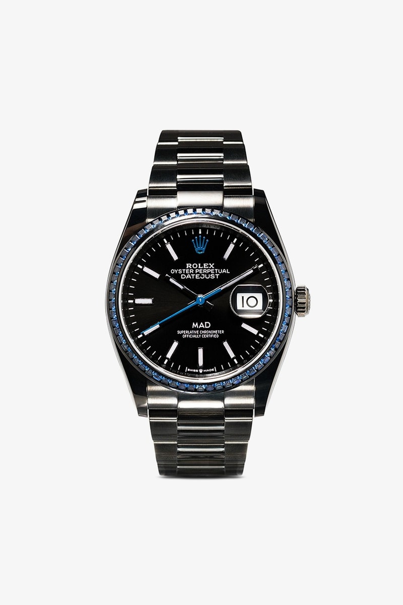 Mad Paris 打造 Rolex Datejust 36 藍寶石定製腕錶