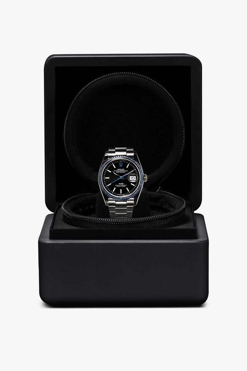Mad Paris 打造 Rolex Datejust 36 藍寶石定製腕錶