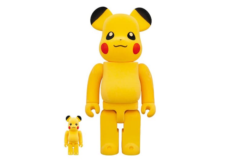 Medicom Toy x Pokémon 聯手打造別注 Pikachu BE@RBRICK 玩偶模型