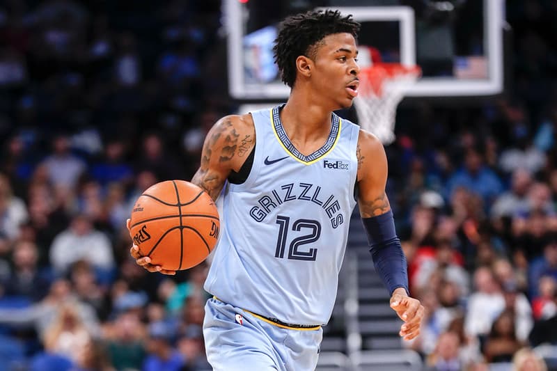 NBA 超新星 Ja Morant 率先著用全新 Nike Adapt BB 2.0 鞋款