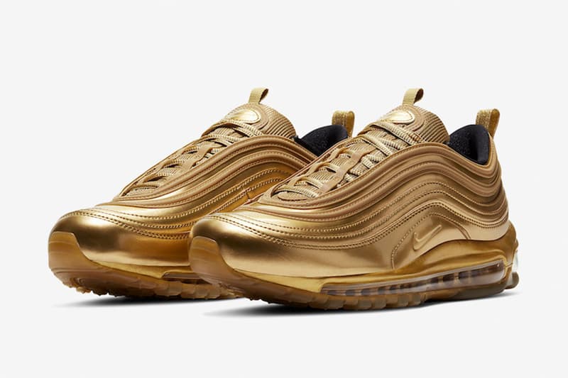 Nike Air Max 97 最新奧運主題配色「Gold Metal」發佈