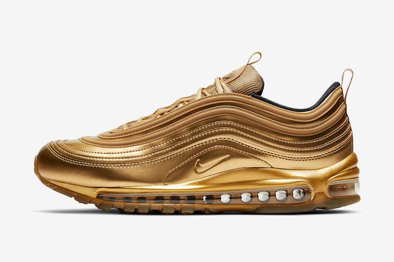 Nike Air Max 97 最新奧運主題配色「Gold Metal」發佈