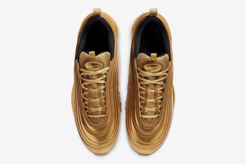 Nike Air Max 97 最新奧運主題配色「Gold Metal」發佈
