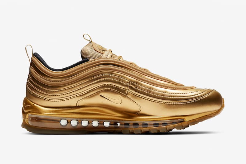 Nike Air Max 97 最新奧運主題配色「Gold Metal」發佈