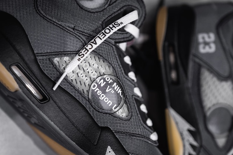 HYPEBEAST 率先近賞 Off-White™ x Air Jordan 5 全新聯乘鞋款