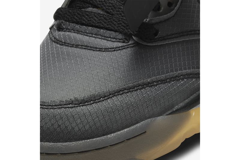 Off-White™ x Air Jordan 5 全新聯乘鞋款官方圖輯、發售日期正式公開